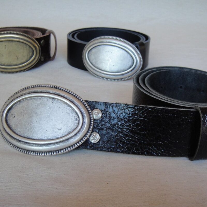 Slim Leather Belt