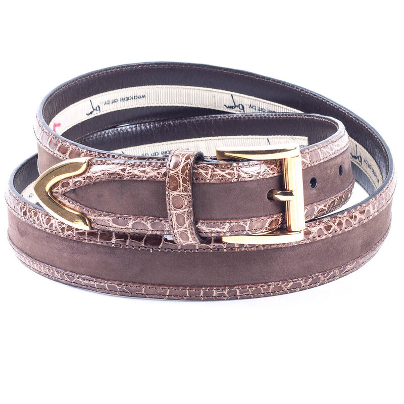 Suede Waist Belt