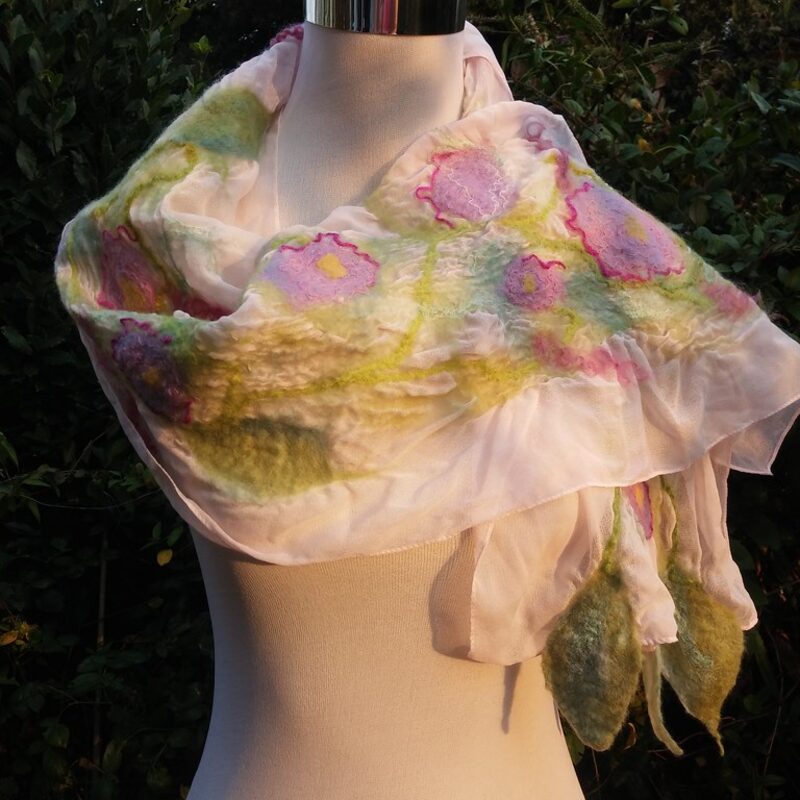 Printed Chiffon Scarf